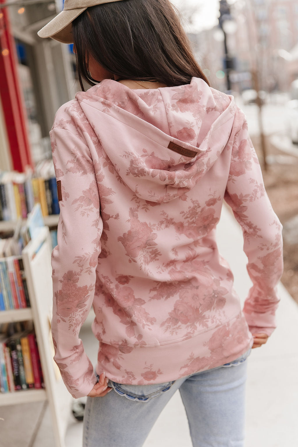 FullZip Sweatshirt - Cottage Rose