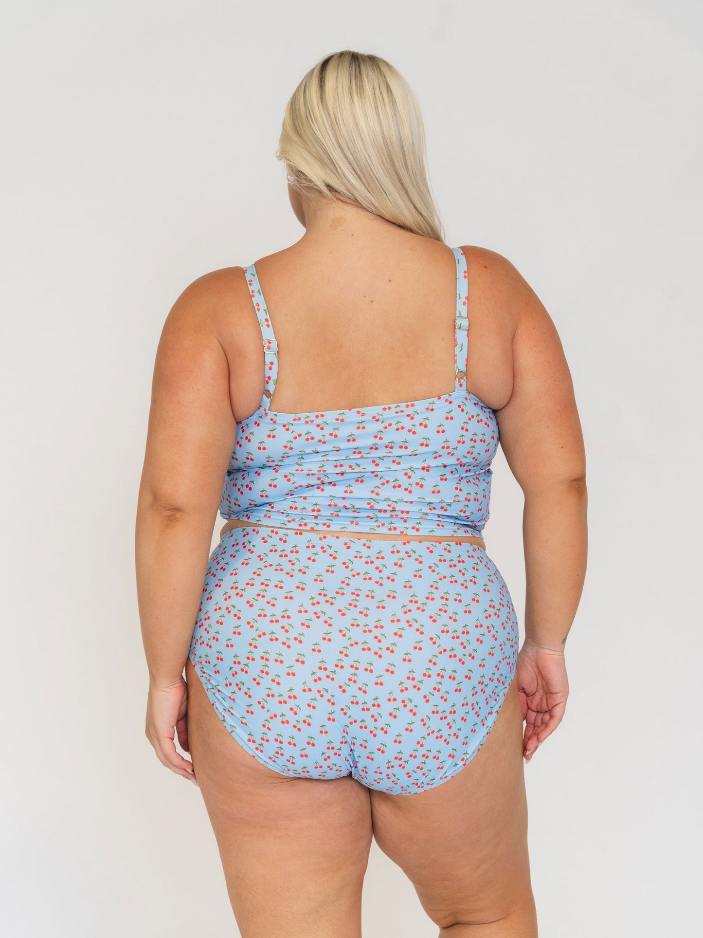 Cherries High-Waist Bottom