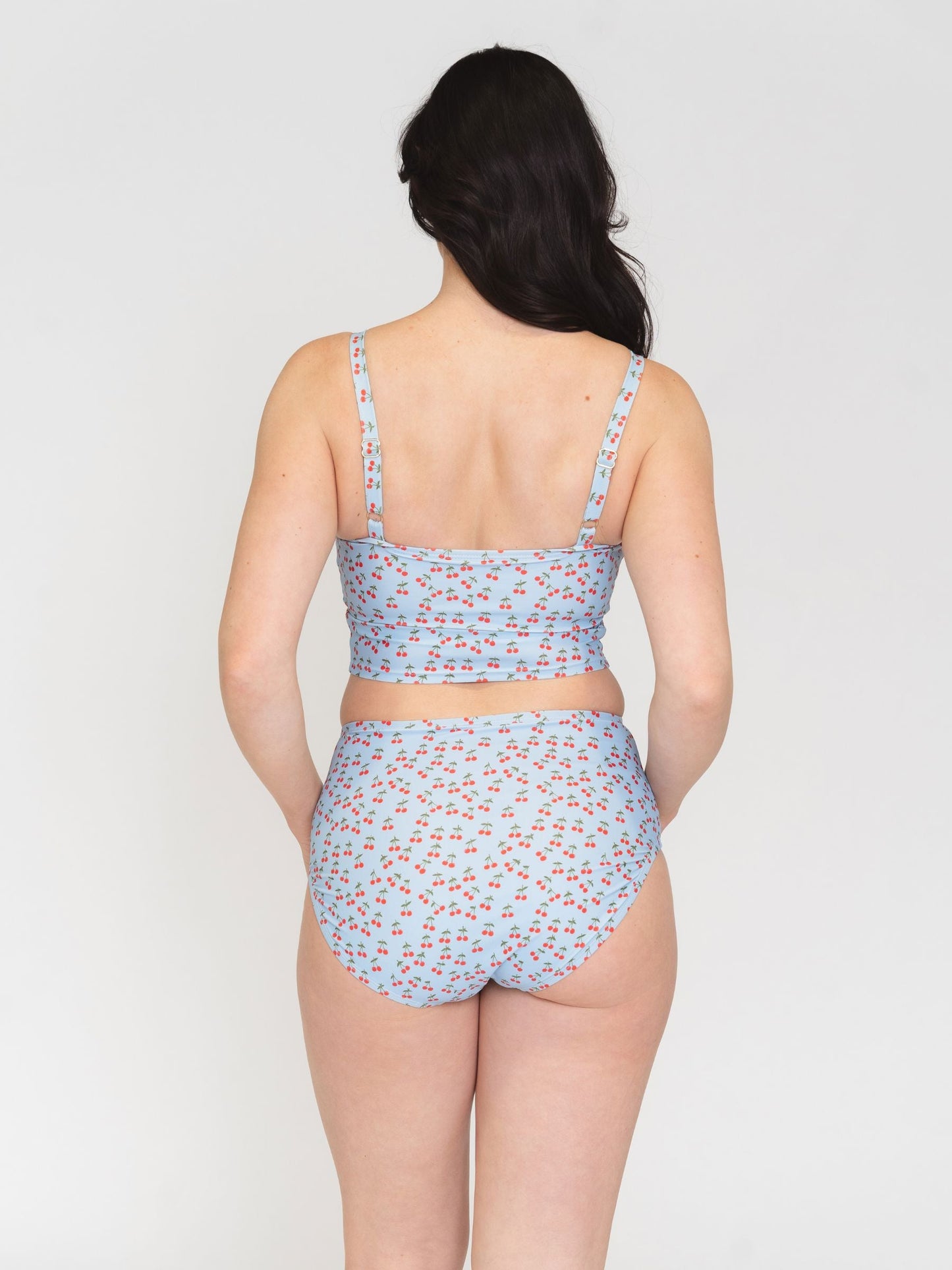 Cherries High-Waist Bottom