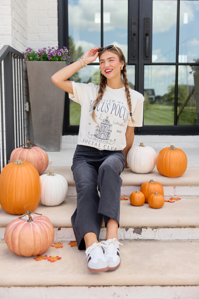 Hocus Pocus Ivory Graphic Tee