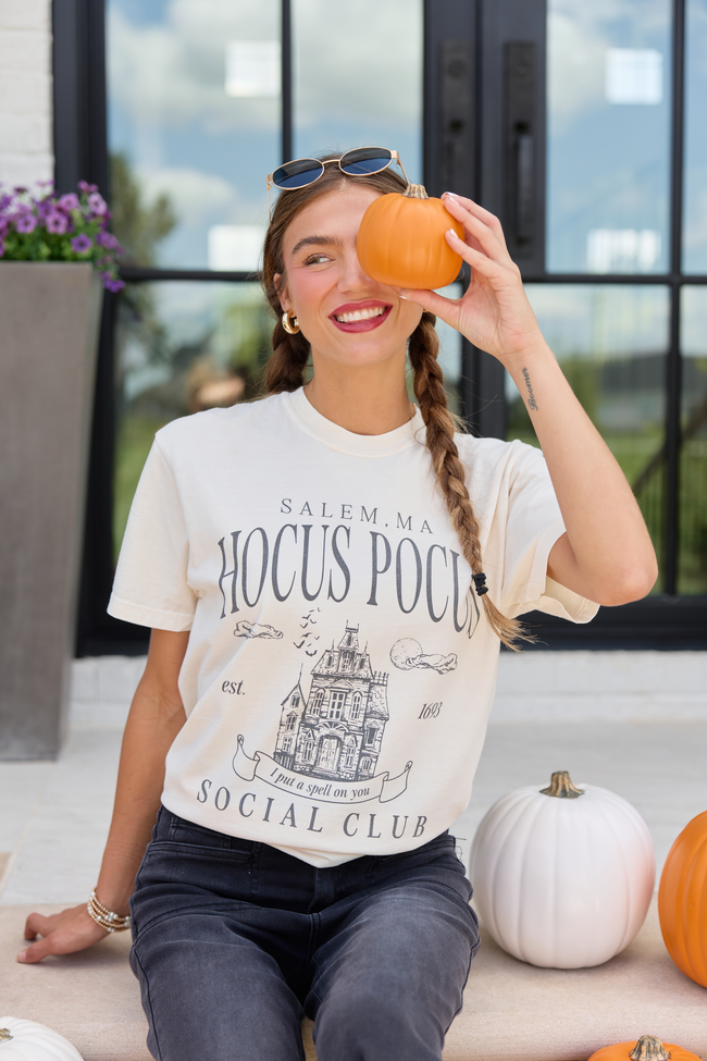 Hocus Pocus Ivory Graphic Tee