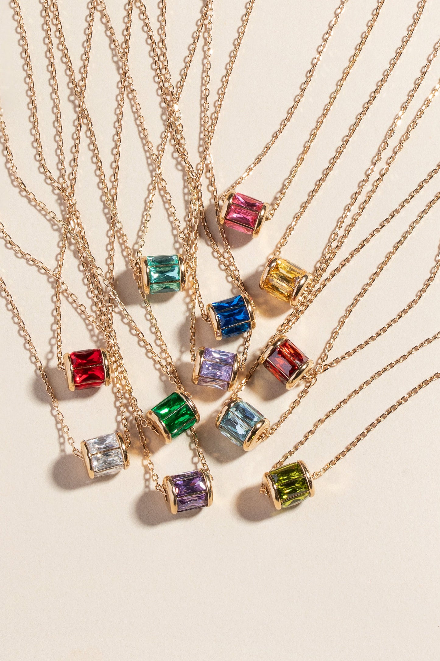 June Birthstone Precious Pendant Necklace