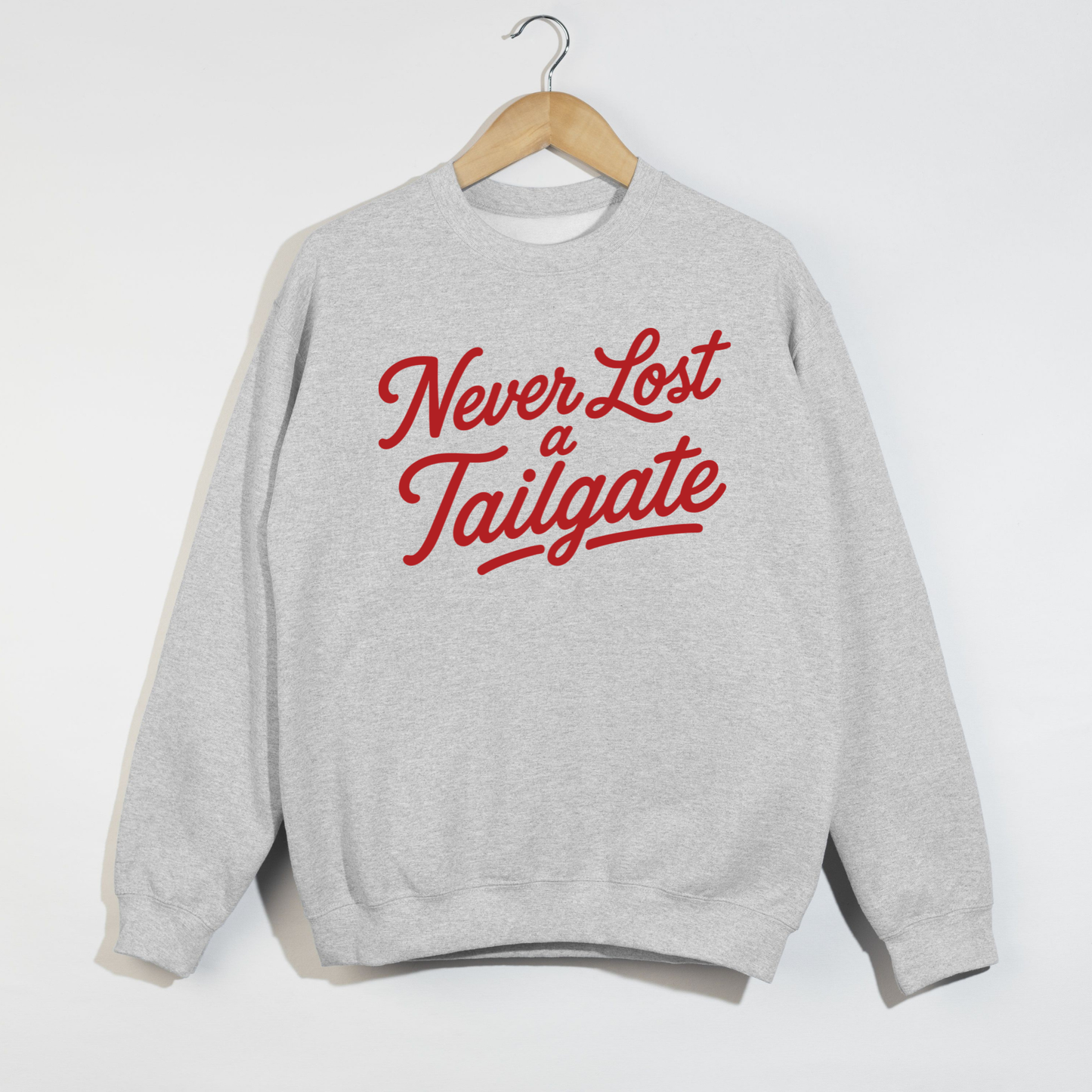 Never Lost a Tailgate Graphic Sweatshirt