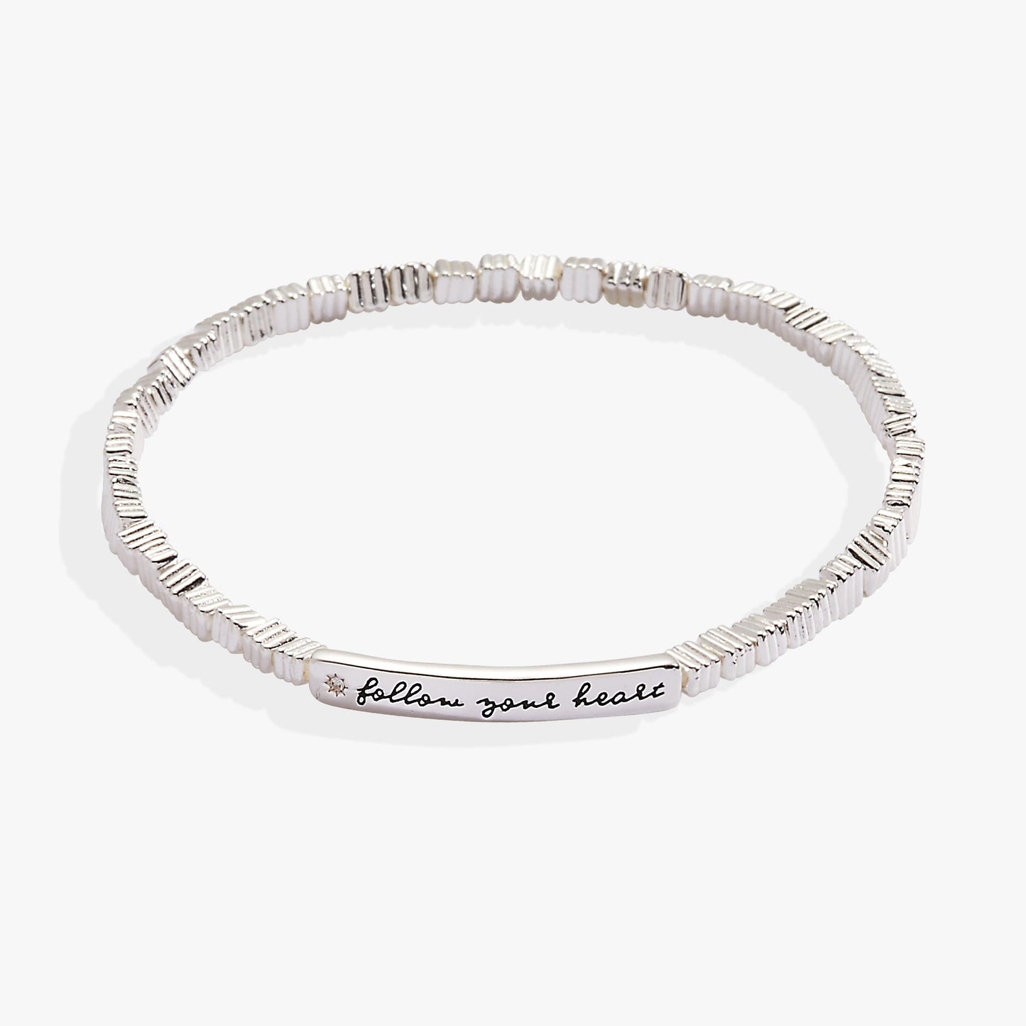 Follow Your Heart Stretch Bracelet