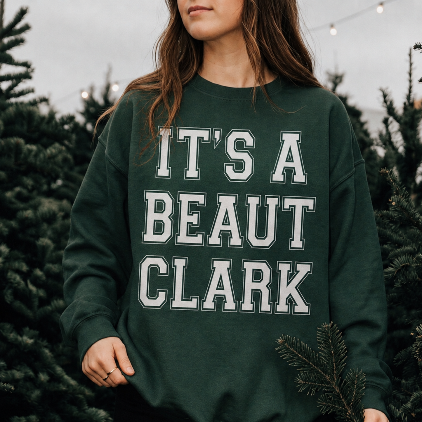 It's a Beaut Clark Christmas Sweatshirt | Funny Holiday Crewneck