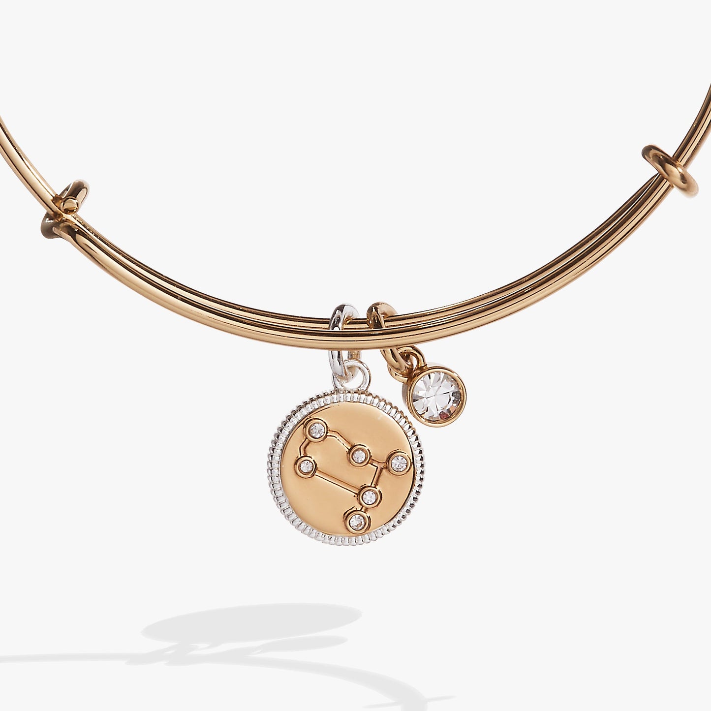 Gemini Zodiac Charm Bangle