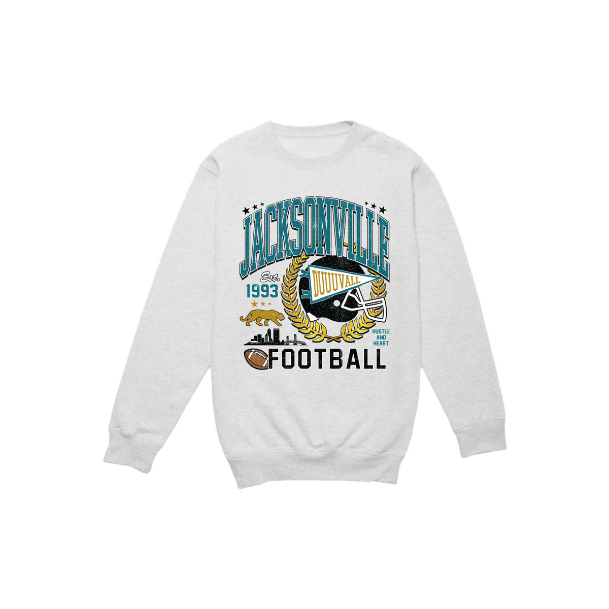 Jacksonville Football Sweatshirt | Duval Game Day Crewneck