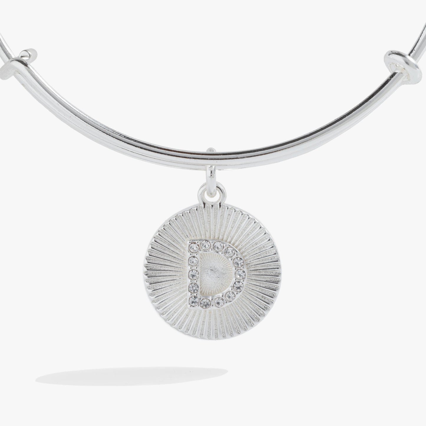 Initial D Pave Starburst Texture Bangle