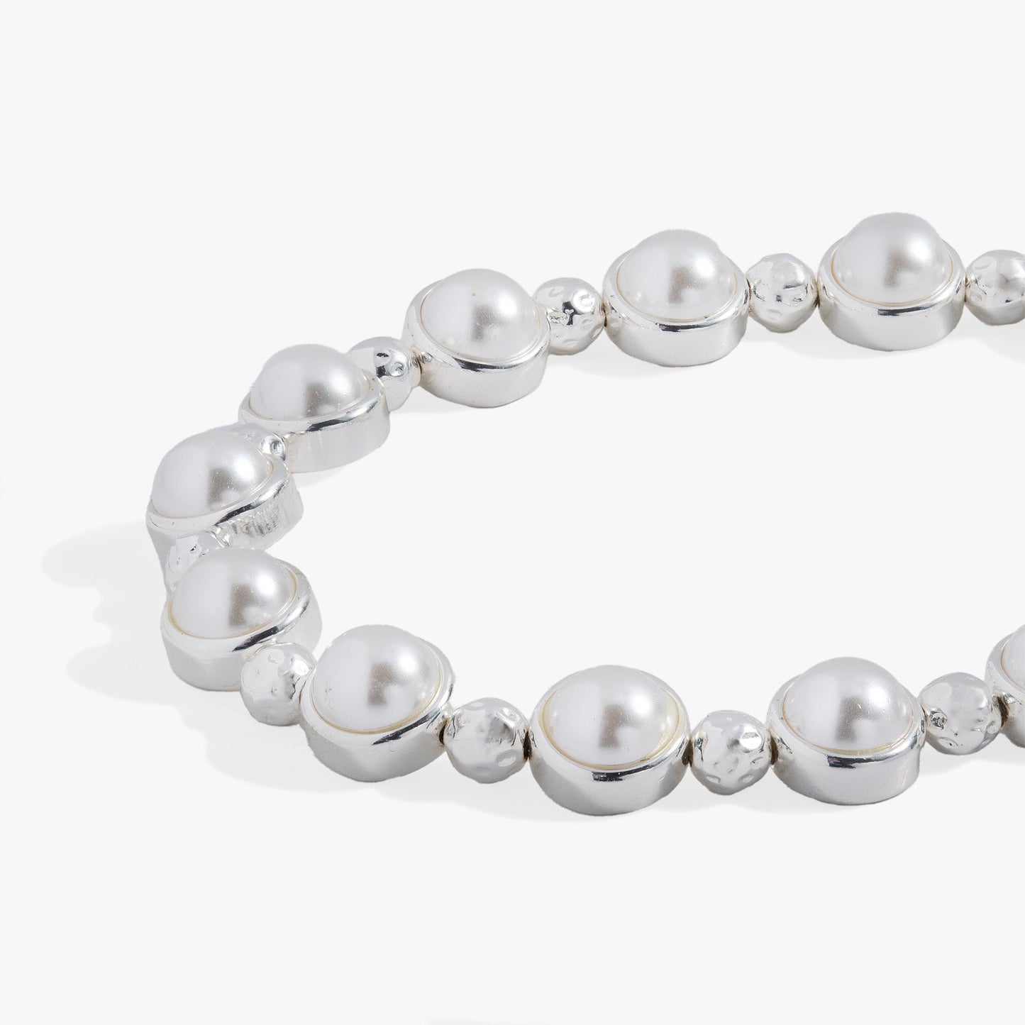 Pearl Bolo Beaded Bracelet