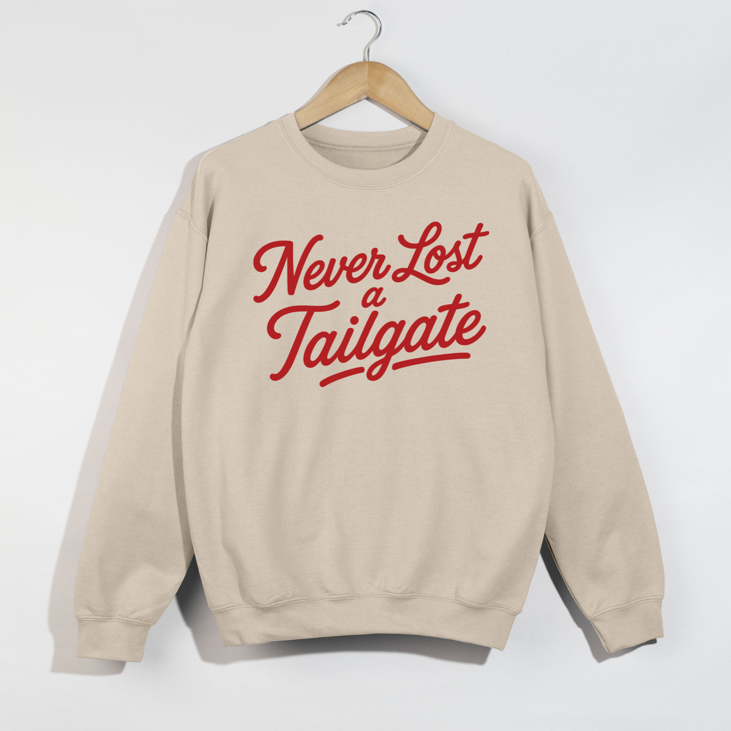 Never Lost a Tailgate Graphic Sweatshirt