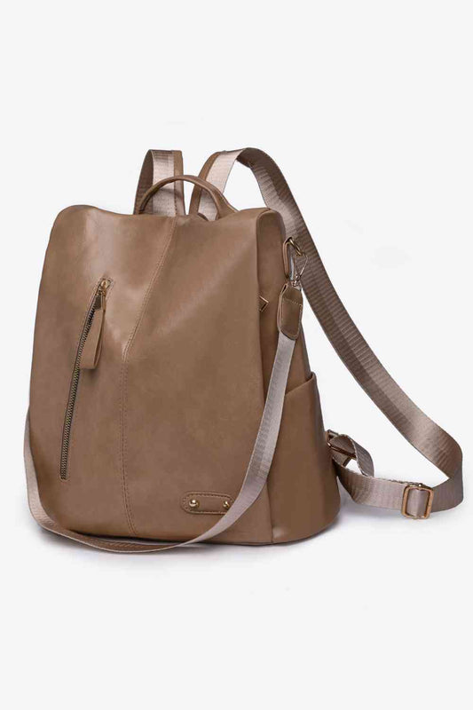 Zipper Pocket Backpack