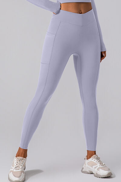 High Waist Active Leggings with Pockets