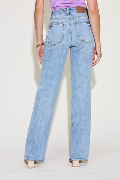 Judy Blue  V Front Waistband Straight Jeans